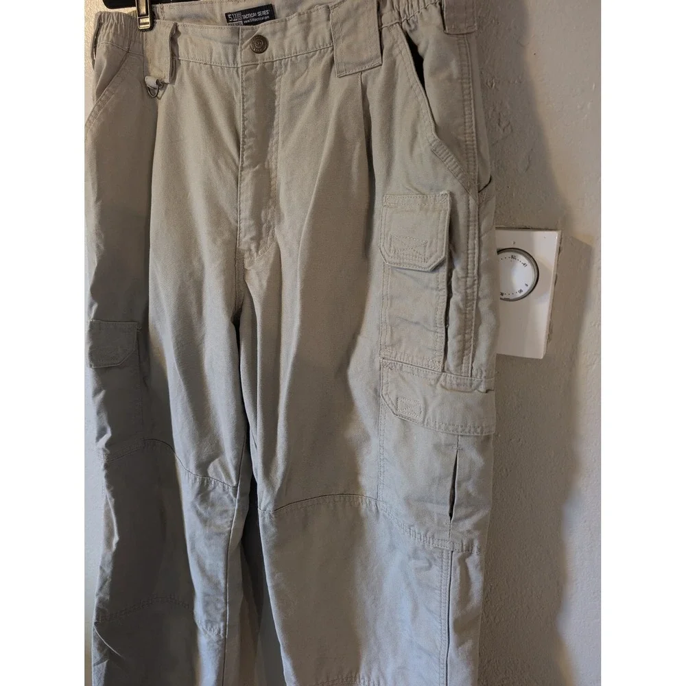 5.11‎ Mens Tactical Cargo Pants Beige size 36x34